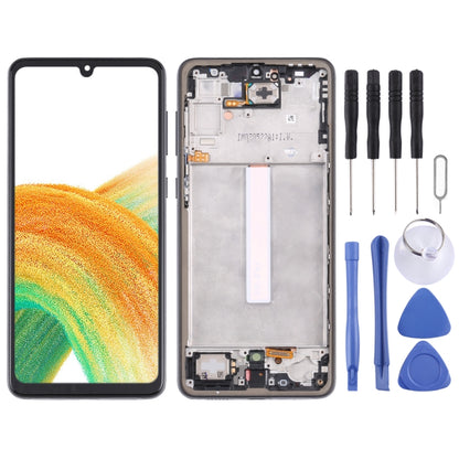 Original LCD Screen and Digitizer Full Assembly with Frame, For Samsung Galaxy A73 5G SM-A736B, For Samsung Galaxy A53 5G SM-A536B, For Samsung Galaxy A13 5G SM-A136U, For Samsung Galaxy A12 Nacho, For Samsung Galaxy A23 SM-A235F                       ...