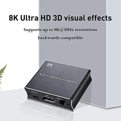 P80 8K Ultra HD DP1.4 Bi-direction Switch