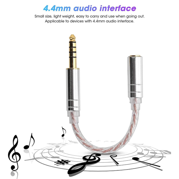 ZS0156 Balanced Inter-conversion Audio Cable, 4.4 Balance Male to 3.5 Stereo Female, 4.4 Balanced Male to 3.5 Balanced Female, 4.4 Balanced Male to 2.5 Balanced Female, 2.5 Balance Male to 3.5 Stereo Female, 3.5 Stereo Male to 4.4 Balance Female