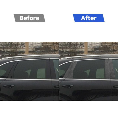 Car Carbon Fiber B-pillar Decorative Sticker for Porsche Cayenne 2010-2017, Left and Right Drive, B-pillar