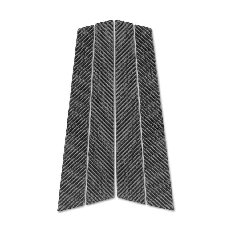 Car Carbon Fiber B-pillar Decorative Sticker for Porsche Panamera 2010-2016, Left and Right Drive, B-pillar for Porsche Panamera
