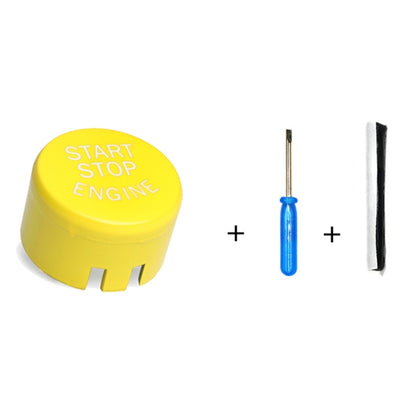 Car Engine Start Key Push Button Cover for BMW G / F Chassis, with Start and Stop, without Start and Stop