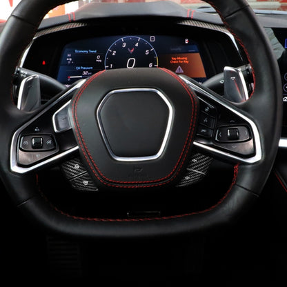 Car Steering Wheel Below Buttons for Chevrolet Corvette C8 2020-2021, Steering Wheel Below Button(White), Steering Wheel Below Button(Red), Steering Wheel Below Button(Blue)