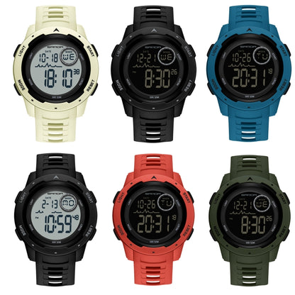 SANDA 2125 Luminous Waterproof Dual Display Electronic Watch