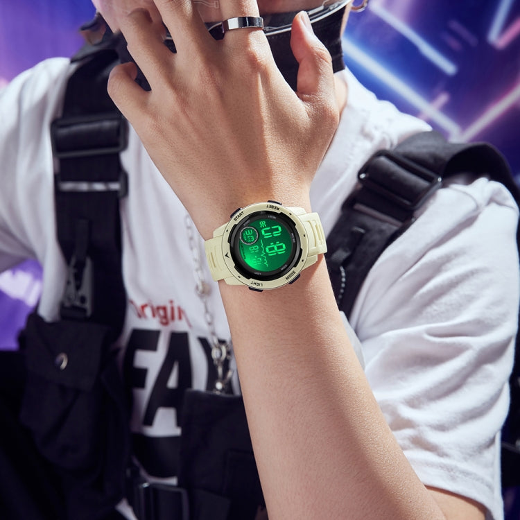 SANDA 2125 Luminous Waterproof Dual Display Electronic Watch