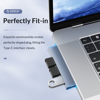 ORICO AH-W13 USB 3.1x1 + USB 2.0x2 to USB-C/Type-C Transmission + Charging Docking Station