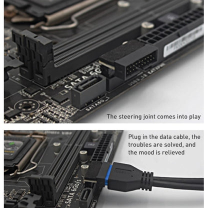 10 PCS 3.0 19P 20P Motherboard Male To Female Extension Adapter, Model:, PH19A, PH19B