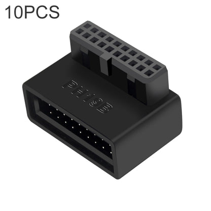 10 PCS 3.0 19P 20P 90 Degree Motherboard Male To Female Extension Adapter, Model:, PH19A, PH19B