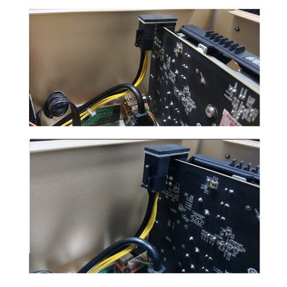 10 PCS ATX 8Pin Female to 8Pin Male 180 Degree Angled Adapter , Model:, PH36A, PH36B, PH38A, PH38B