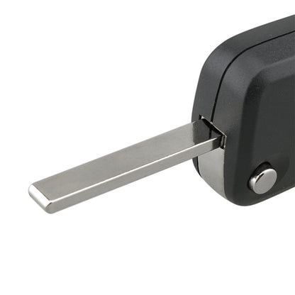 For Opel Car Foldable Blade Key Case with Screw Hole, 2-button HU100 without Slot, 3-button HU100 without Slot