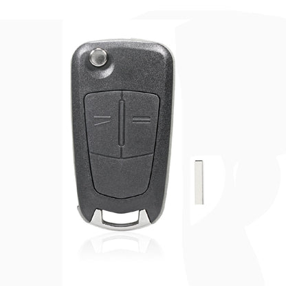 For Opel Car Foldable Blade Key Case with Screw Hole, 2-button HU100 without Slot, 3-button HU100 without Slot
