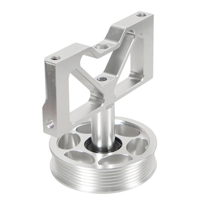 Car Modification Air Pump Idle Bracket with Pulley for Ford Mustang 5.0 1979-1995, Air Pump Idle Bracket