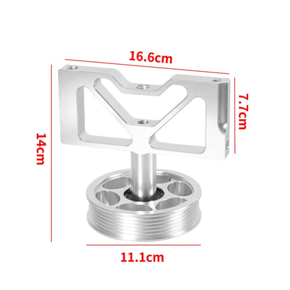 Car Modification Air Pump Idle Bracket with Pulley for Ford Mustang 5.0 1979-1995, Air Pump Idle Bracket