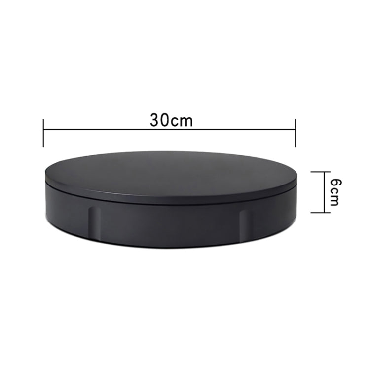 30cm Charging Rotating Display Stand Video Shooting Turntable, Load: 50kg, EU Plug, 30cm , Charging Power, US Plug, 30cm , Charging Power, UK Plug, 30cm , Charging Power, AU Plug, 30cm, Charging Power, US Plug, 30cm, Charging Power, UK Plug...