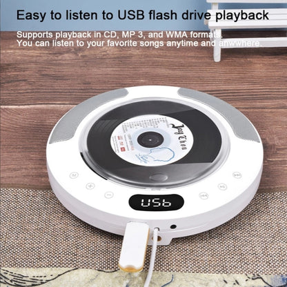 Kecag KC-607 Wall Mounted Bluetooth Compact Disc Album CD Player, KC-607(White)