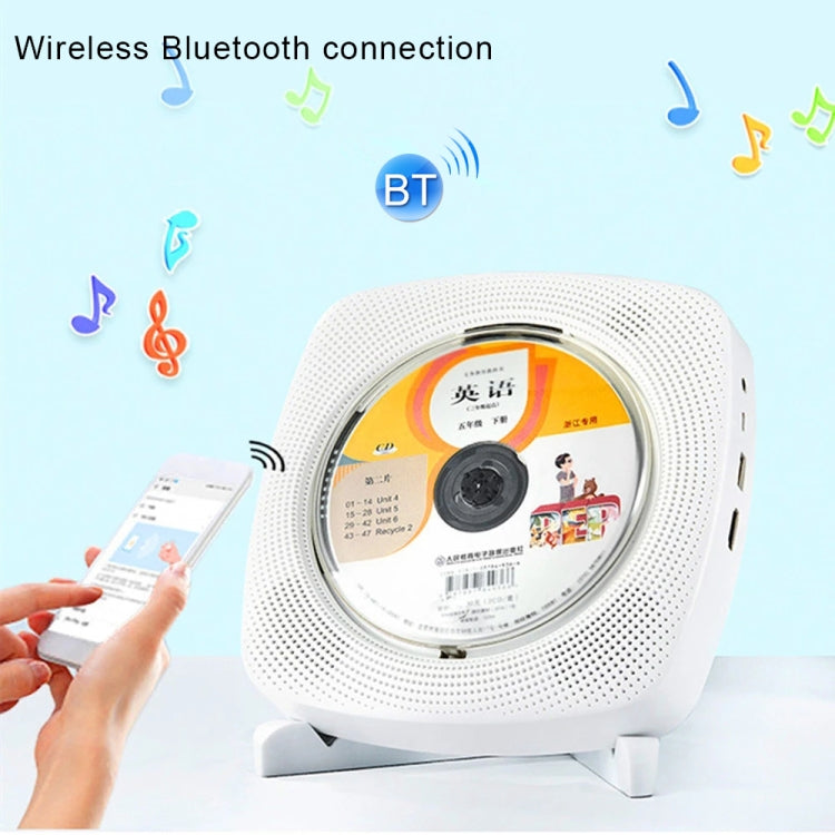 Kecag KC-609 Wall Mounted Home DVD Player Bluetooth CD Player, DVD/CD+Connectable TV  + Plug-In Version, CD Version+ Not Connected to TV+ Plug-In Version, CD Version +Not Connected to TV + Charging Version, CD Version +