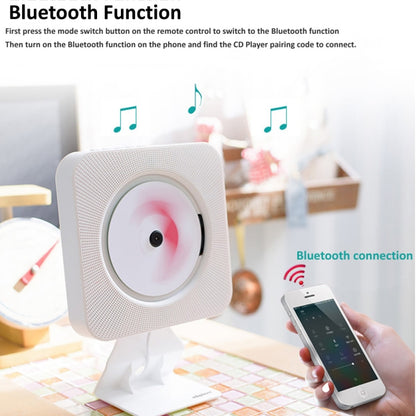 Kecag KC-809 Portable Bluetooth Album CD Player Player, KC-809(White), KC-809(Blue), KC-809(Black), KC-809 (Pink)