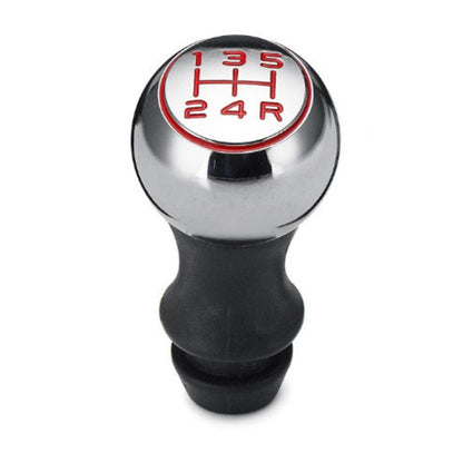 MR-9017 Car Modified Gear Stick Shift Knob Head for Peugeot, 5 Speed Black, 5 Speed Red, 5 Speed Black Red
