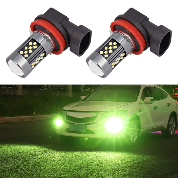 12V 7W Continuous Car LED Fog Light, 1 Pair H7, 1 Pair H11
