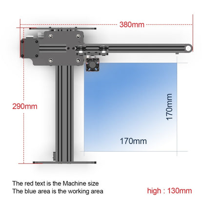 NEJE MASTER 3 3500 B30635 Laser Engraver with B30635 Laser Module, MASTER 3 with B30635
