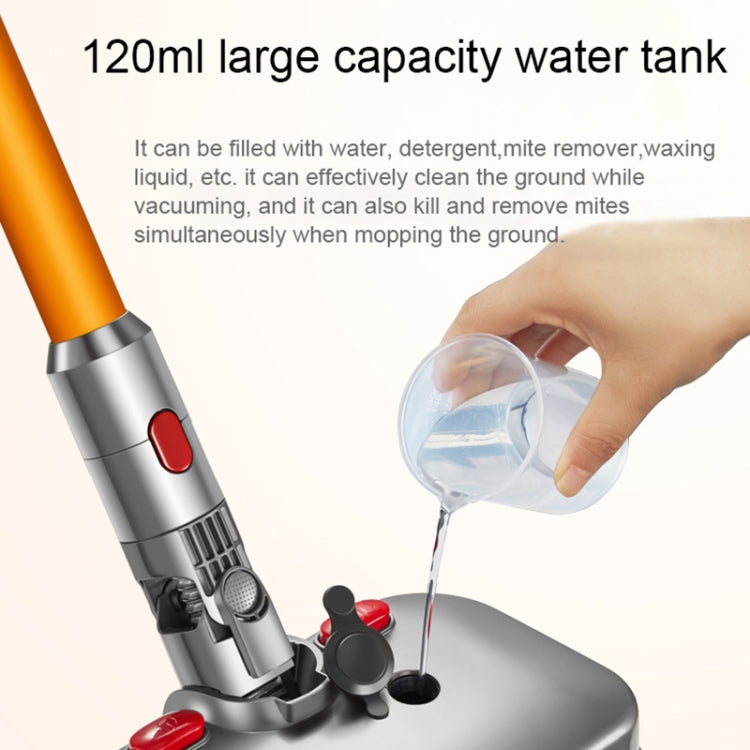 D2 Electric Wet and Dry Mopping Head with Water Tank, For Dyson V6, For Dyson V7 / V8 / V10 / V11