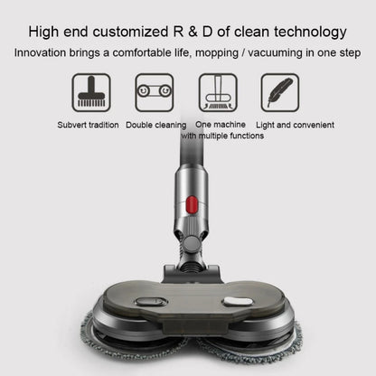 X004 Electric Mop Head Wet Towing Household Floor Cleaning Head with Water Tank, For Dyson V7 / V8 / V10 / V11