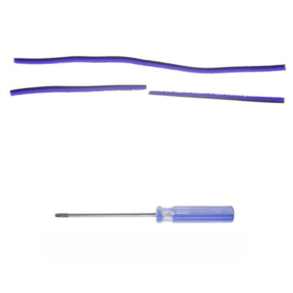 Soft Velvet Floor Brush Hose Strips For Dyson V7 / V8 / V10 / V11, 3 in 1 Velvet Strip Hose, 2 in 1 Velvet Strip