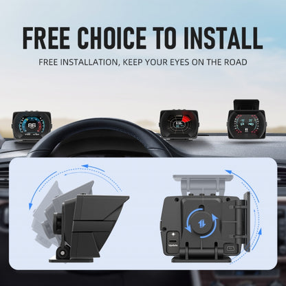 A450 OGM Car 2.8 inch OBDII + MEMS + GPS Head-Up Display System, A450 OGM