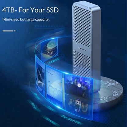 ORICO M.2 NGFF 6Gbps SSD Enclosure, M.2 NGFF (Gold), M.2 NGFF (Silver), M.2 NGFF (Grey)