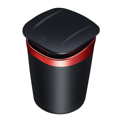 Car Portable Metal Ashtray Built-in LED, Portable Silver, Portable Red, Portable Black