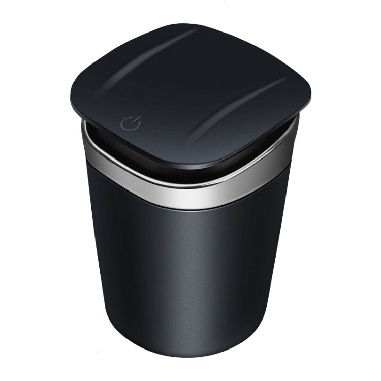 Car Portable Metal Ashtray Built-in LED, Portable Silver, Portable Red, Portable Black