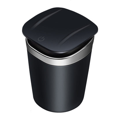 Car Portable Metal Ashtray Built-in LED, Portable Silver, Portable Red, Portable Black