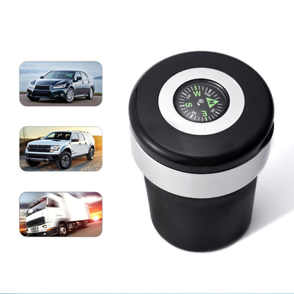 Car Compass Ashtray Built-in LED, Car Compass Ashtray