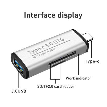 ADS-103 USB 3.0 Female Multifunctional OTG Card Reader, ADS-103