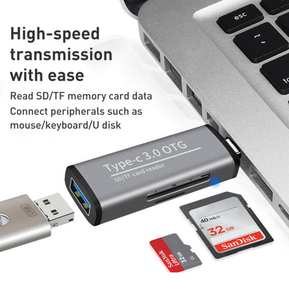 ADS-103 USB 3.0 Female Multifunctional OTG Card Reader, ADS-103