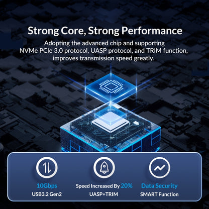 ORICO M.2 NGFF SSD enclosure