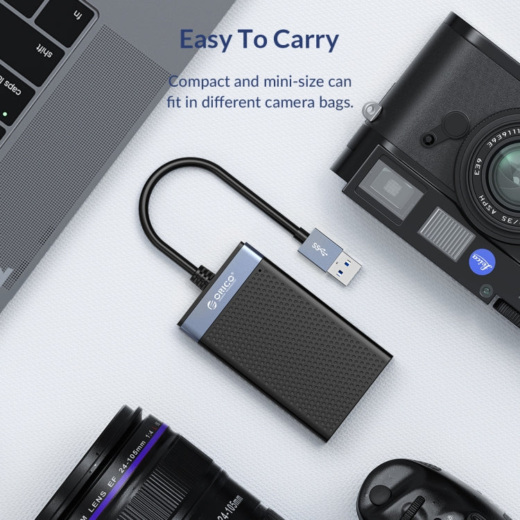 ORICO CL4T-C3 4-in-1 Simultaneously Type-C Multifunction Card Reader, CL4T-C3