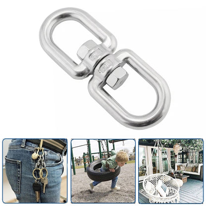 8mm 304 Stainless Steel Universal Rotating Ring, 4mm, 5mm, 6mm, 8mm, 10mm