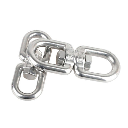 8mm 304 Stainless Steel Universal Rotating Ring, 4mm, 5mm, 6mm, 8mm, 10mm