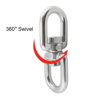 8mm 304 Stainless Steel Universal Rotating Ring, 4mm, 5mm, 6mm, 8mm, 10mm