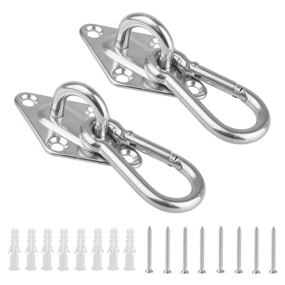 Sand Bag Ceiling Hook Heavy Duty Swing Hangers, 2 PCS 5mm 304 Stainless Steel, 2 PCS 5mm 316 Stainless Steel, 2 PCS 6mm 304 Stainless Steel, 2 PCS 6mm 316 Stainless Steel, 2 PCS 8mm 304 Stainless Steel, 2 PCS 8mm 316 Stainless Steel