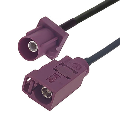 20cm Fakra D Male to Fakra D Female Extension Cable, Fakra D Male to Fakra D Female