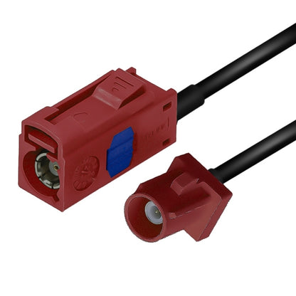 20cm Fakra L Male to Fakra L Female Extension Cable, Fakra L Male to Fakra L Female