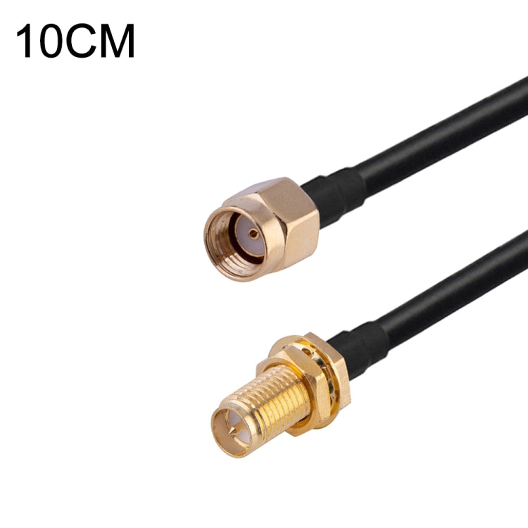 RG174 RF Coaxial Adapter Cable, Length: 10cm, 10cm RP-SMA Male to RP-SMA Female, 10cm RP-SMA Male to RP-SMA Male, 10cm RP-SMA Male to SMA Female, 10cm RP-SMA Male to SMA Male, 10cm SMA Male to SMA Female, 10cm SMA Male to RP-SMA Female...