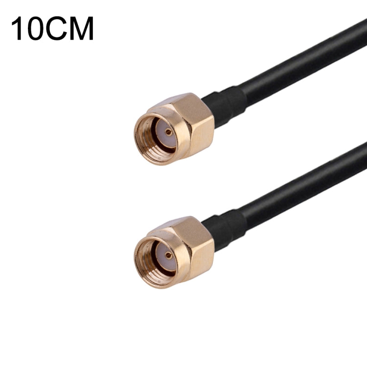 RG174 RF Coaxial Adapter Cable, Length: 10cm, 10cm RP-SMA Male to RP-SMA Female, 10cm RP-SMA Male to RP-SMA Male, 10cm RP-SMA Male to SMA Female, 10cm RP-SMA Male to SMA Male, 10cm SMA Male to SMA Female, 10cm SMA Male to RP-SMA Female...