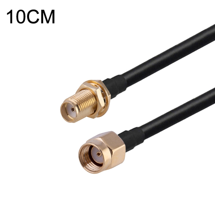 RG174 RF Coaxial Adapter Cable, Length: 10cm, 10cm RP-SMA Male to RP-SMA Female, 10cm RP-SMA Male to RP-SMA Male, 10cm RP-SMA Male to SMA Female, 10cm RP-SMA Male to SMA Male, 10cm SMA Male to SMA Female, 10cm SMA Male to RP-SMA Female...