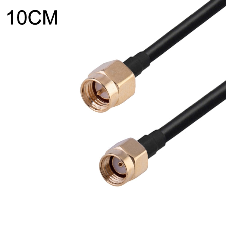 RG174 RF Coaxial Adapter Cable, Length: 10cm, 10cm RP-SMA Male to RP-SMA Female, 10cm RP-SMA Male to RP-SMA Male, 10cm RP-SMA Male to SMA Female, 10cm RP-SMA Male to SMA Male, 10cm SMA Male to SMA Female, 10cm SMA Male to RP-SMA Female...