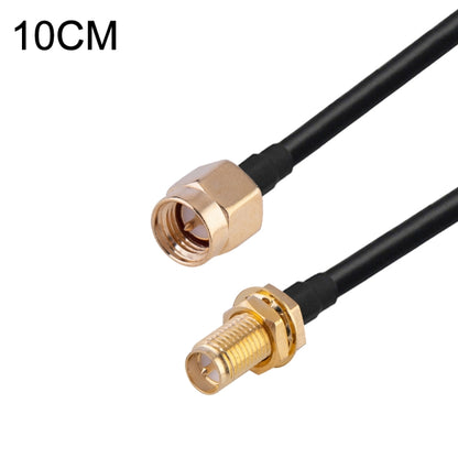 RG174 RF Coaxial Adapter Cable, Length: 10cm, 10cm RP-SMA Male to RP-SMA Female, 10cm RP-SMA Male to RP-SMA Male, 10cm RP-SMA Male to SMA Female, 10cm RP-SMA Male to SMA Male, 10cm SMA Male to SMA Female, 10cm SMA Male to RP-SMA Female...