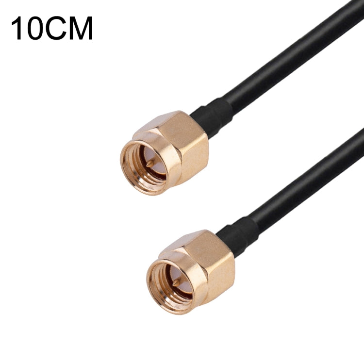 RG174 RF Coaxial Adapter Cable, Length: 10cm, 10cm RP-SMA Male to RP-SMA Female, 10cm RP-SMA Male to RP-SMA Male, 10cm RP-SMA Male to SMA Female, 10cm RP-SMA Male to SMA Male, 10cm SMA Male to SMA Female, 10cm SMA Male to RP-SMA Female...