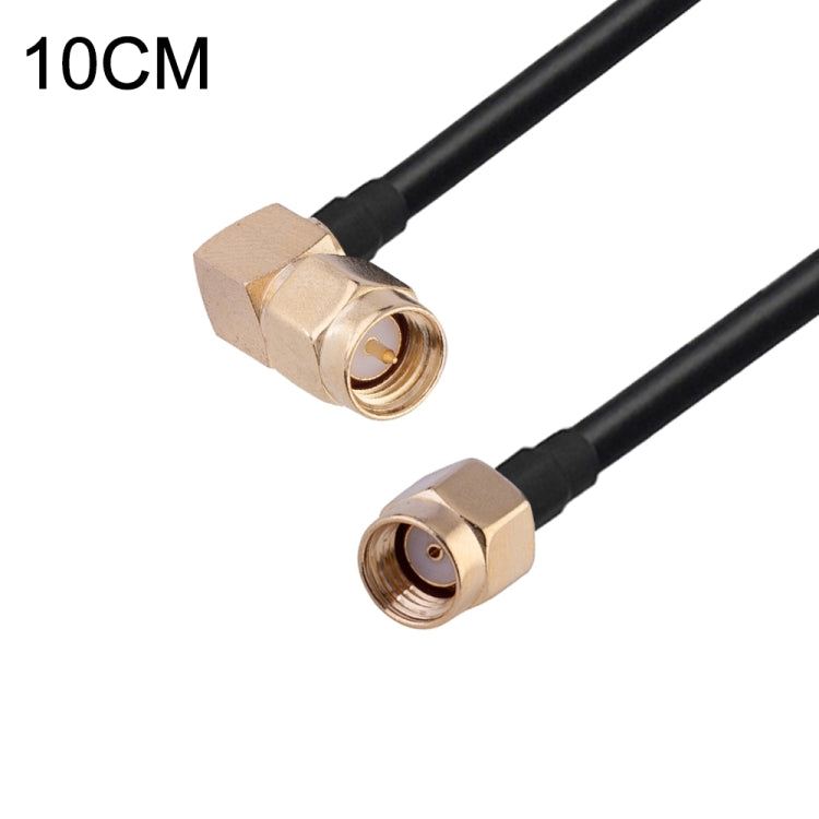 RG174 RF Coaxial Adapter Cable, Length: 10cm, 10cm RP-SMA Male to RP-SMA Female, 10cm RP-SMA Male to RP-SMA Male, 10cm RP-SMA Male to SMA Female, 10cm RP-SMA Male to SMA Male, 10cm SMA Male to SMA Female, 10cm SMA Male to RP-SMA Female...